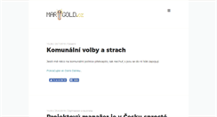 Desktop Screenshot of marigold.cz