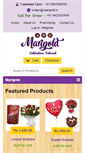 Mobile Screenshot of marigold.in